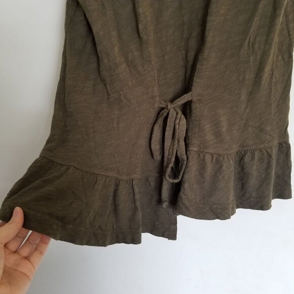 Anthropologie Left of Center Belmond Tie-Back Tee - Picture 8 of 12